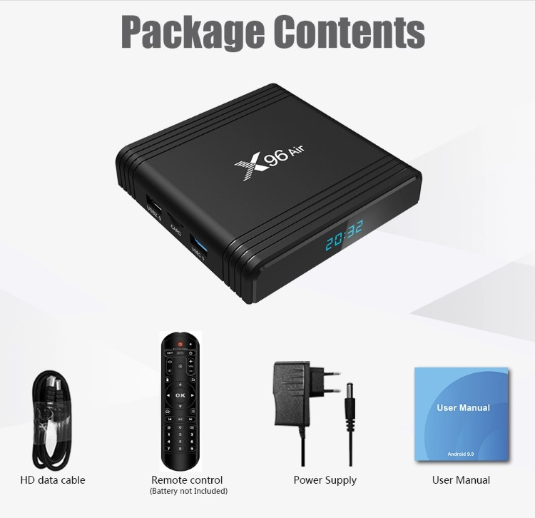 X96 air android TV box