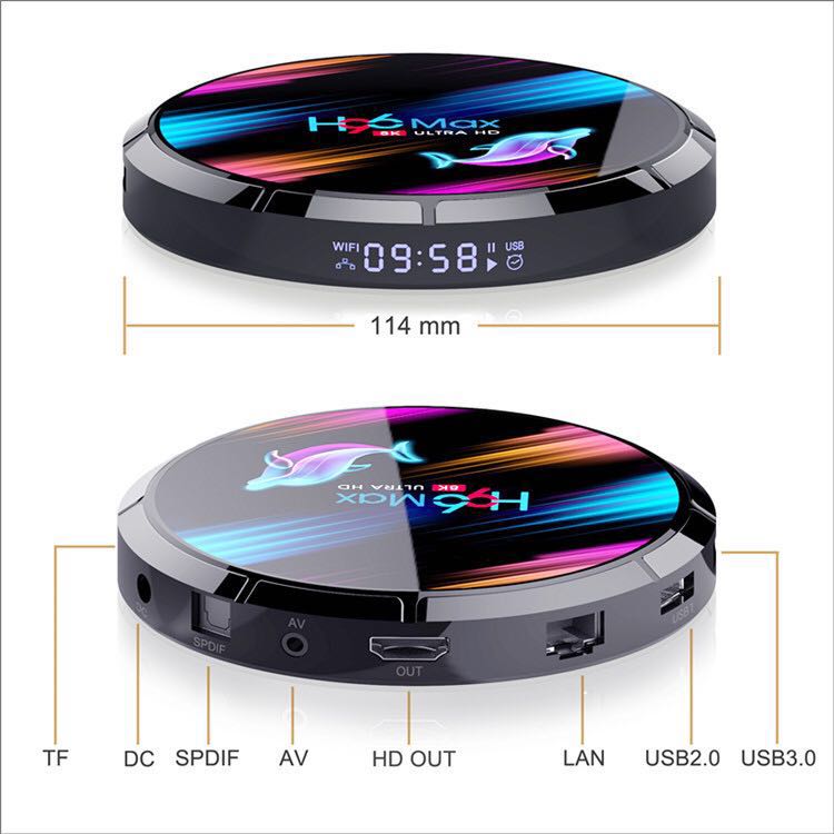 H96 max x3 s905x3 tv box